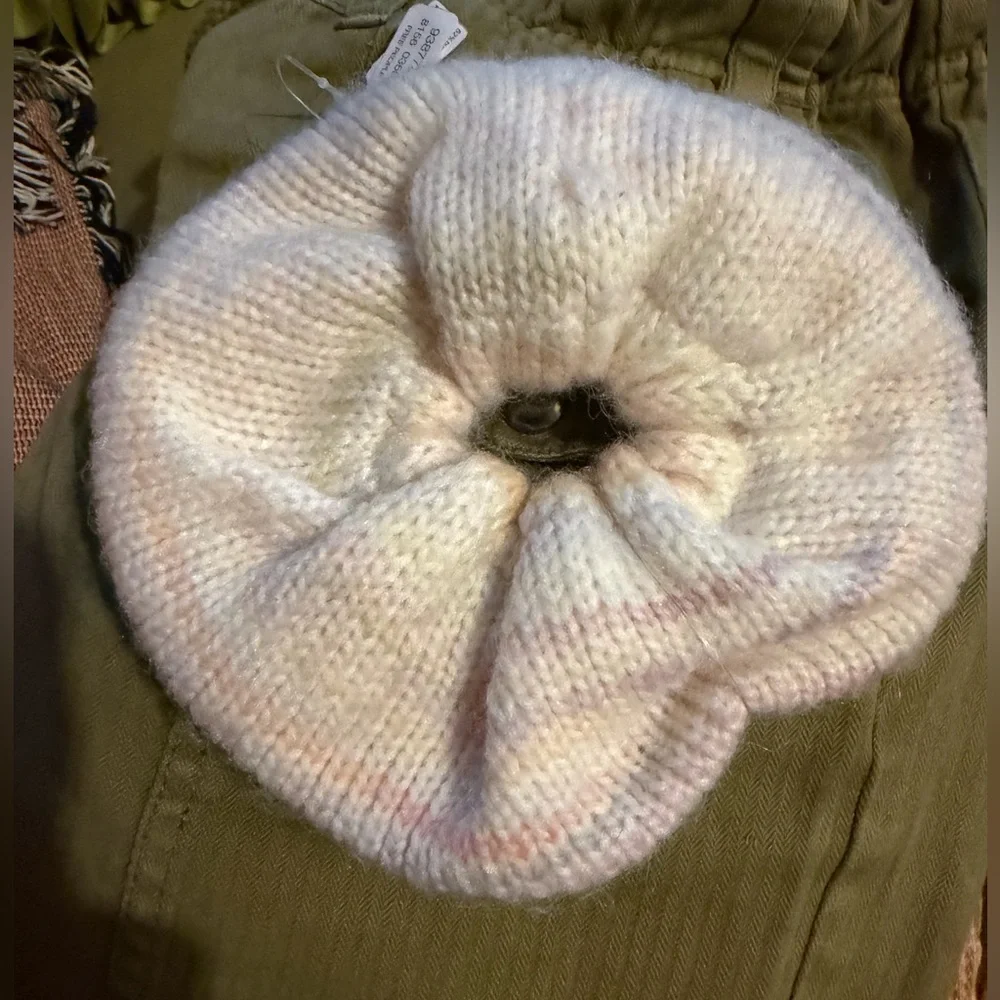 Free People Nina Jumbo Hair Sweater Scrunchie One Size NWT